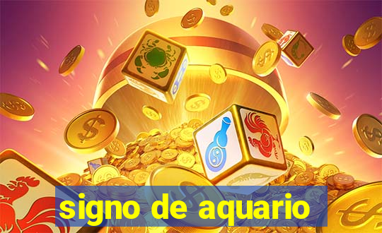 signo de aquario